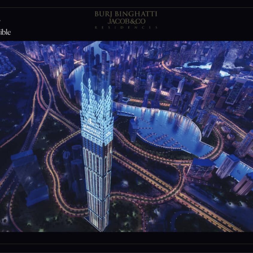 Binghatti Tower the tallest Residential skyscraper in the world