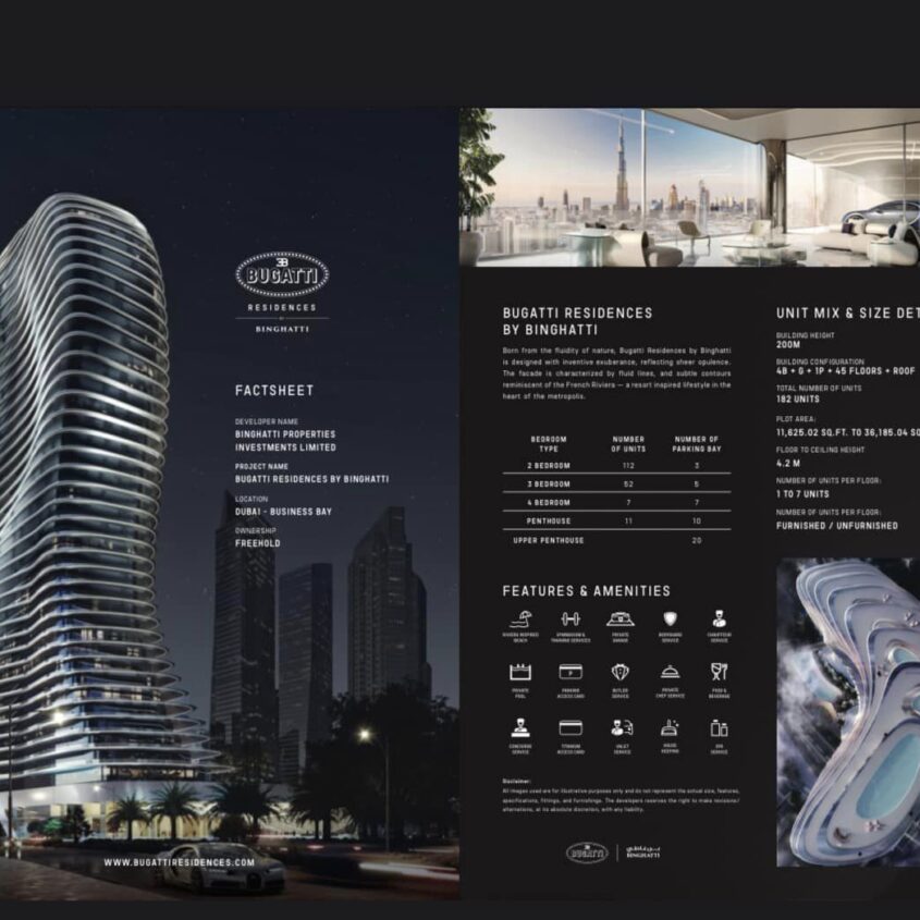BUGATTI Properties Residences BUGATTI Properties Residences